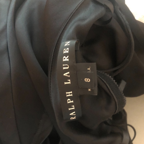 Ralph Lauren Collection - Black Silk Slip Gown - Picture 7 of 8